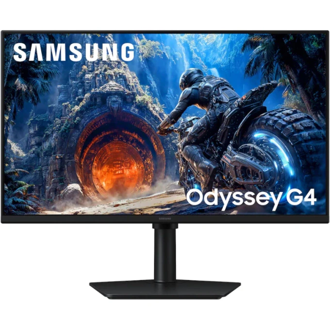 Monitor Gaming LED SAMSUNG Odyssey G4 G40H LS27HG402EUXEN, 27" Full HD, 300 Hz, 1 ms, Black - Imagine 1
