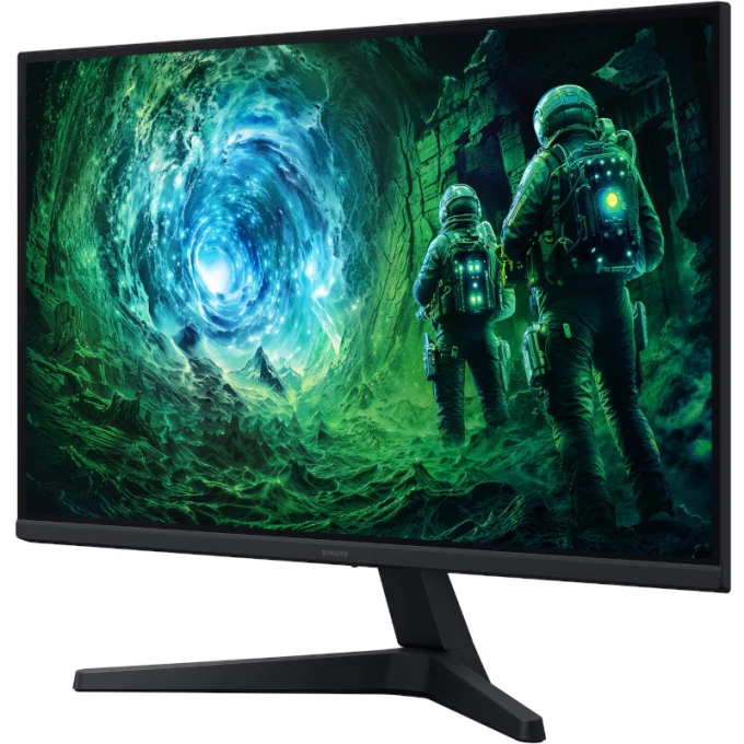 SAMSUNG Monitor Gaming LED SAMSUNG Odyssey G5 LS27FG530EUXEN, 27" QHD IPS, 200 Hz, 1 ms, Black - IT-Fashion.ro
