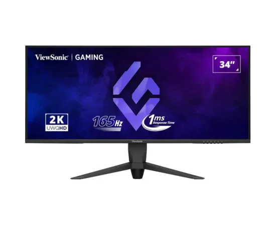 Monitor Gaming LED VIEWSONIC VX3480-2K-PRO, 34" UWQHD, 1ms, 165 Hz, Black - Imagine 1