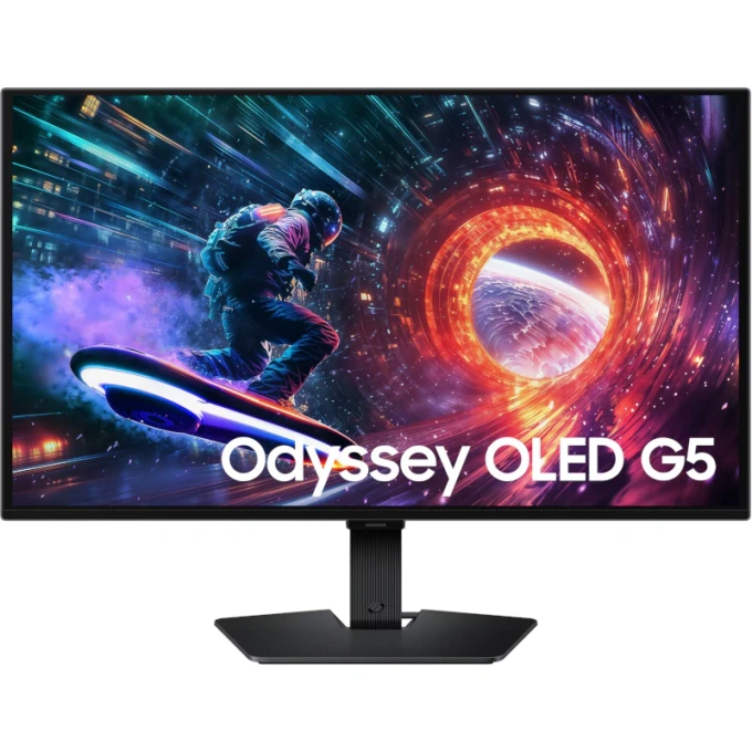 Monitor Gaming SAMSUNG Odyssey OLED G5 G50SF LS27FG500SUXEN, 27 inch QD-OLED, 180 Hz, 0.03 ms, Black - Imagine 1