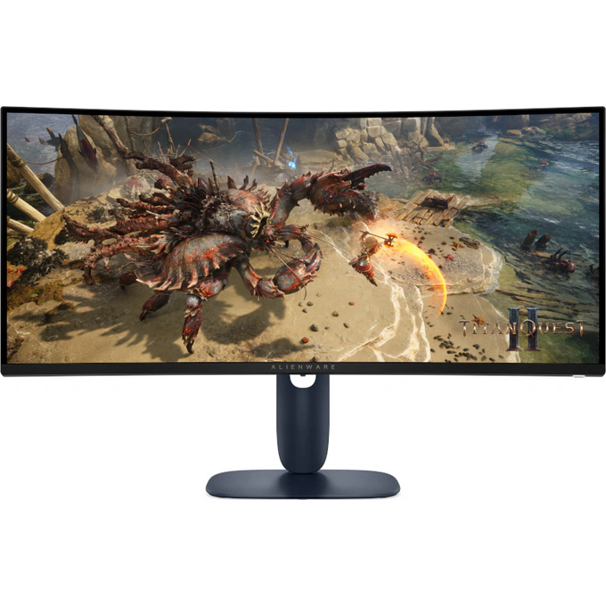 Monitor LED Alienware Gaming AW3425DWM Curbat, 34 inch, UWQHD VA, 1 ms, 180 Hz, HDR, FreeSync Premium - Imagine 1