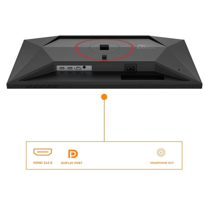Monitor LED AOC Gaming AGON 24G4HA, 23.8 inch, FHD, IPS, 0.5 ms, 200 Hz, G-Sync Compatible, Black - Imagine 10