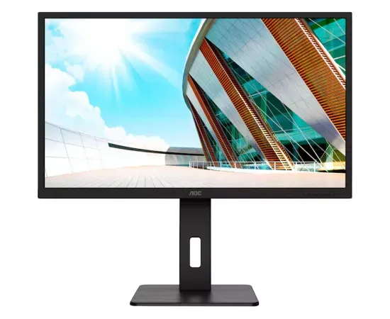Monitor LED AOC Q32P2, QHD, 31.5", 4 ms, 75 Hz, Black - Imagine 1