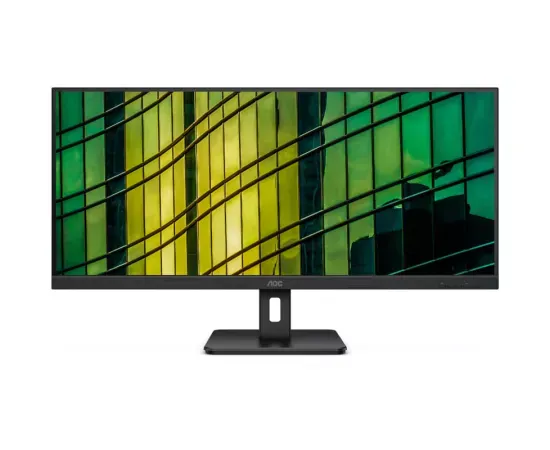 Monitor LED AOC U34E2M, 34" UWQHD, VA, 100 Hz, 4ms, Black - Imagine 1