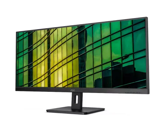 Monitor LED AOC U34E2M, 34" UWQHD, VA, 100 Hz, 4ms, Black - Imagine 2