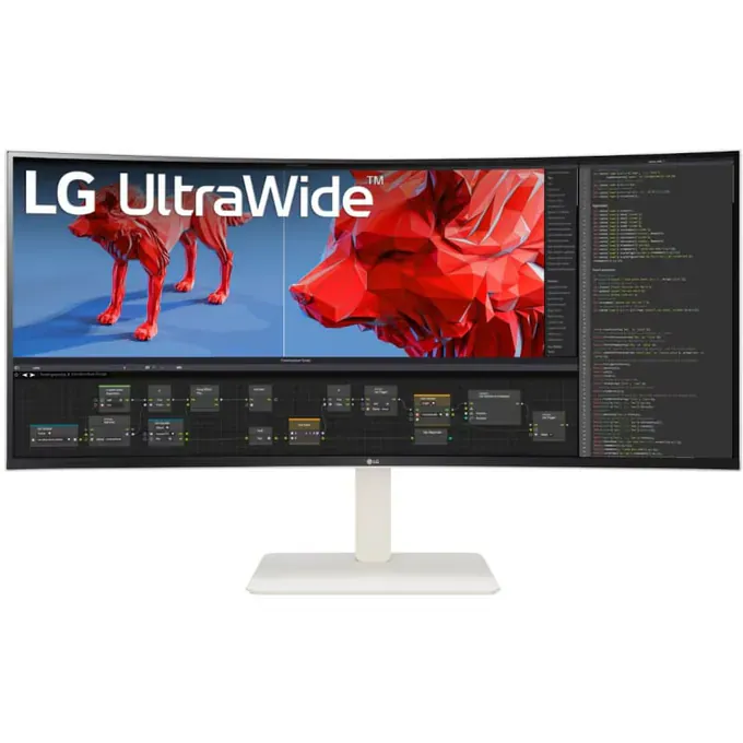 Monitor LED Curbat LG UltraWide 38WR85QC-W.AEU 37.5” UWQHD+ IPS 144Hz - Imagine 1