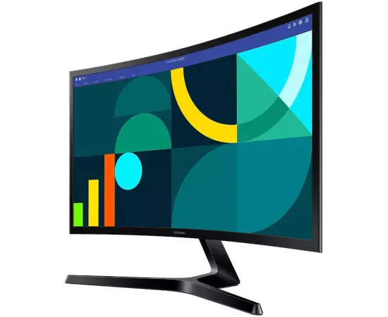 Monitor LED Curbat SAMSUNG Essential S3 S36GD LS24D366GAUXEN, Full HD, 24", 4 ms, 100 Hz, Black - Imagine 2