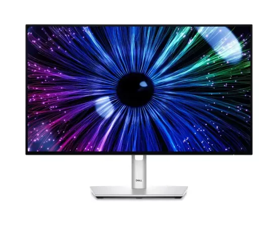 Monitor LED DELL UltraSharp U2424HE, 23.8", Full HD, 120Hz, 5 ms, Silver - Imagine 1