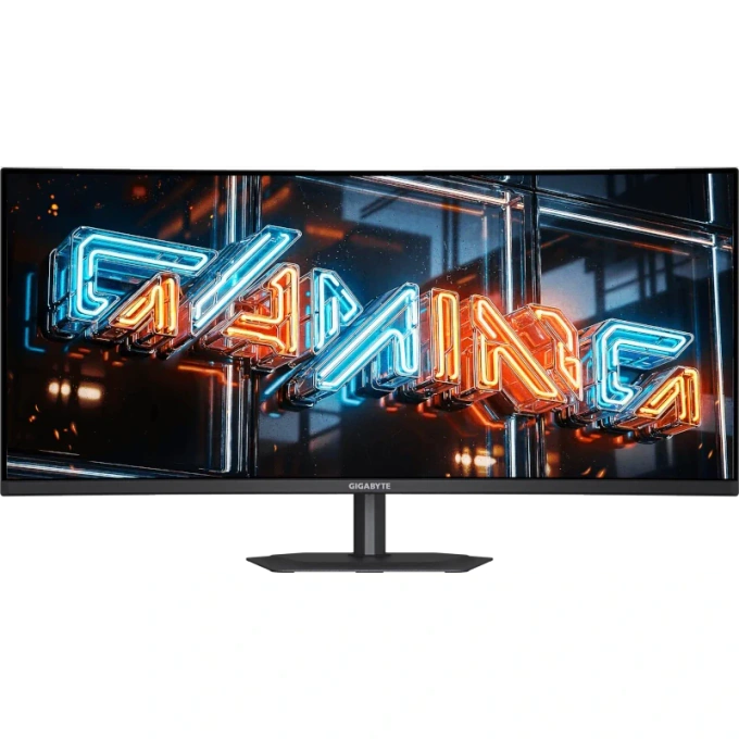 Monitor LED Gaming Curbat GIGABYTE MO34WQC36, 34” UWQHD, 360Hz, 0.03 ms, Negru - Imagine 1