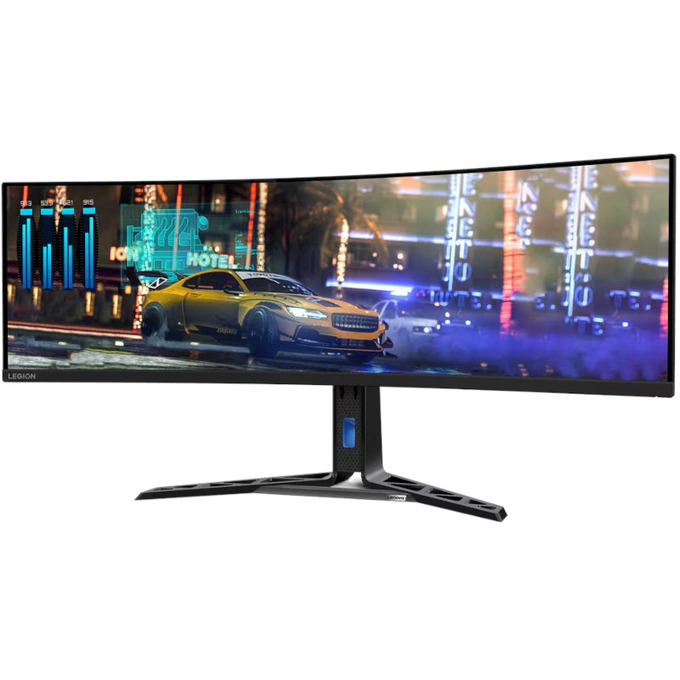 Lenovo Monitor LED Gaming Curbat LENOVO Legion R45w-30 67B1GAC3EU, 44.5” DQHD, 170Hz, 1ms, Negru - IT-Fashion.ro