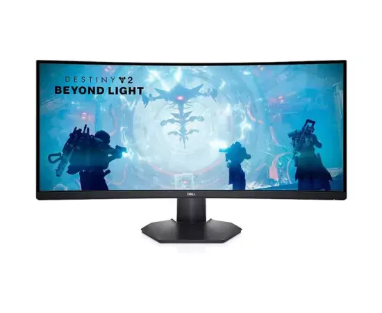 Monitor LED Gaming DELL S3422DWG, 34" UWQHD, 144Hz, 1 ms, Curbat, Black - Imagine 1