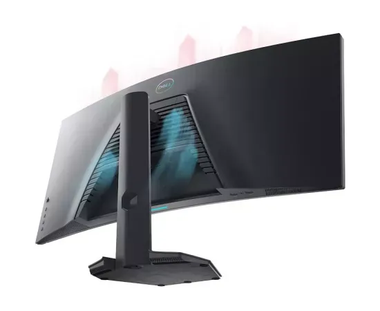 Monitor LED Gaming DELL S3422DWG, 34" UWQHD, 144Hz, 1 ms, Curbat, Black - Imagine 5