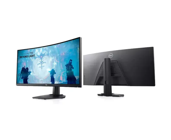Monitor LED Gaming DELL S3422DWG, 34" UWQHD, 144Hz, 1 ms, Curbat, Black - Imagine 7