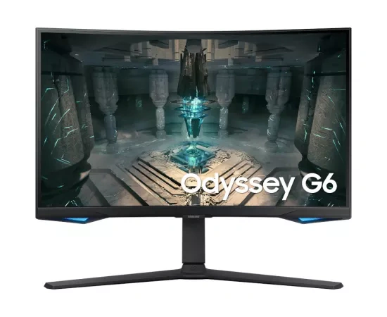 Monitor LED Gaming SAMSUNG Odyssey G6 LS32BG650EUXEN, 32", QHD, 240Hz, Black - Imagine 1