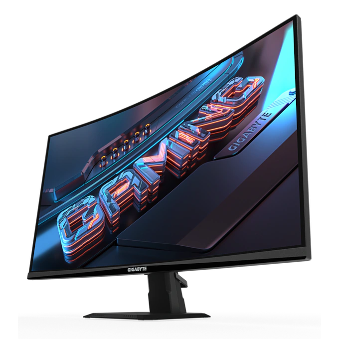 Monitor LED GIGABYTE Gaming GS27QCA, Curbat, 27 inch, QHD, VA, 1 ms, 180 Hz, HDR, FreeSync, Black - Imagine 3