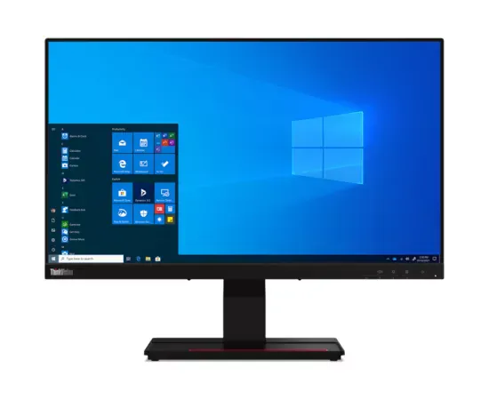 Monitor LED LENOVO ThinkVision T24t-20 62C5GAT1EU, 23.8", FHD, USB-C, 4 ms, 60Hz, Black - Imagine 1