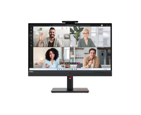 Monitor LED LENOVO ThinkVision T27hv-30, 27" QHD, IPS, 75 Hz, 4ms, Black - Imagine 1