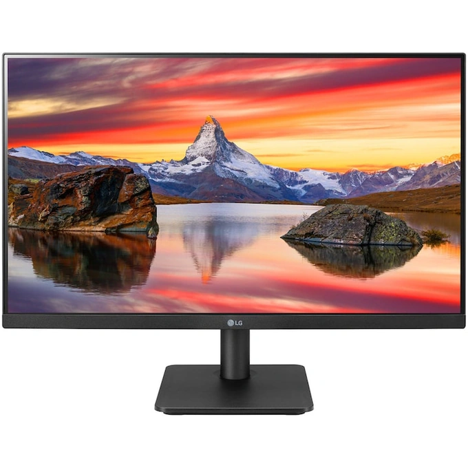 Monitor LED LG 24MP400P-B, 23.8 inch, FHD, IPS, 5 ms, 75 Hz, FreeSync, Black - Imagine 1