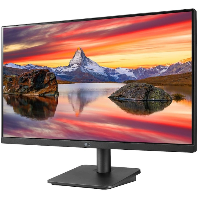 LG Monitor LED LG 24MP400P-B, 23.8 inch, FHD, IPS, 5 ms, 75 Hz, FreeSync, Black - IT-Fashion.ro