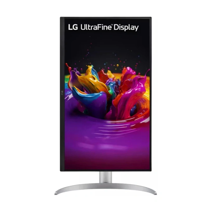 Monitor LED LG UltraFine 27UQ850V-W.AEU, 27" UHD, 60 Hz, 5 ms, Black/Silver - Imagine 3