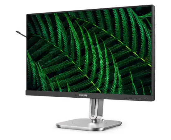 Monitor LED PHILIPS 24B2G5200/00, 23.8" Full HD, IPS, 4 ms, 100 Hz, Black/Silver - Imagine 3