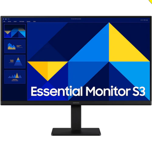 Monitor LED SAMSUNG Essential S3 S30GD LS24D304GAUXEN, 23.8 inch Full HD, 100 Hz, 5 ms, Black - Imagine 1