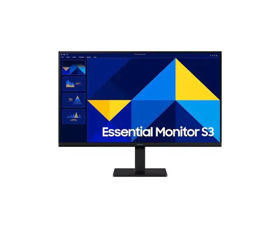 Monitor LED SAMSUNG Essential S3 S30GD LS27D304GAUXEN, 27" Full HD, IPS, 100 Hz, 5ms, Black - Imagine 1