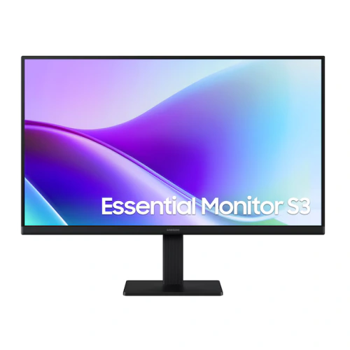 Monitor LED SAMSUNG Essential S3 S32GF LS24F324GAUXEN, 24 inch, FHD, IPS, 5 ms, 120 Hz, Black - Imagine 1