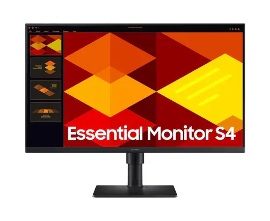 Monitor LED SAMSUNG Essential S4 S40GD LS27D406GAUXEN, 27" Full HD, IPS, 100 Hz, 5ms, Black - Imagine 1