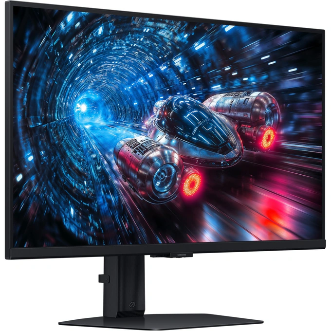 SAMSUNG Monitor LED SAMSUNG Gaming Odyssey G7 LS27FG702EUXEN, 27 inch FHD/UHD, 1 ms, Dual mode 180 Hz/360 Hz, HDR, FreeSync Premium & G-Sync, Black - IT-Fashion.ro
