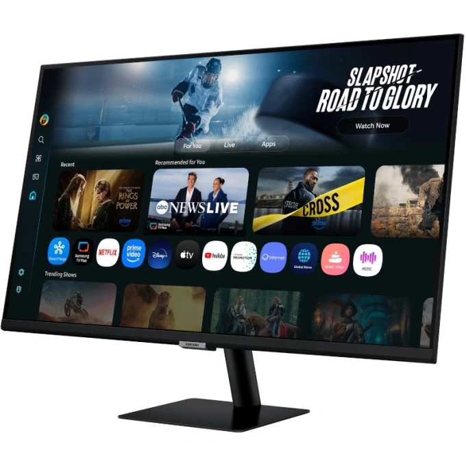 SAMSUNG Monitor LED SAMSUNG Smart M7 LS32FM700UUXDU, 32 inch UHD, 60 Hz, 4 ms, Black - IT-Fashion.ro