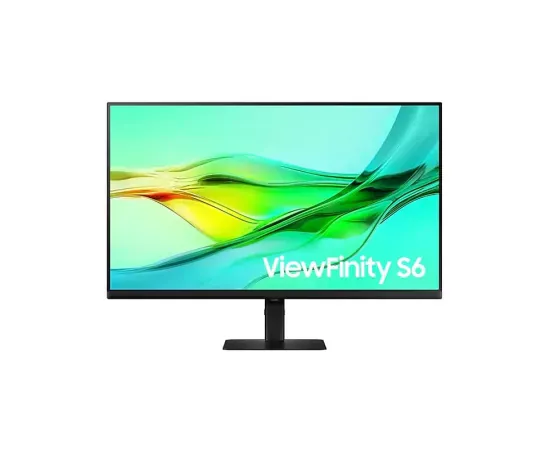 Monitor LED SAMSUNG ViewFinity S6 LS32D600UAUXEN, 32" QHD, IPS, 5 ms, 100 Hz, Black - Imagine 1