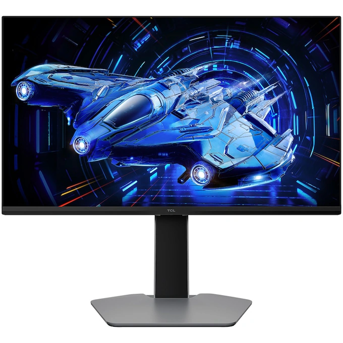 TCL Monitor LED TCL Gaming 25G64, 24.5 inch, FHD, IPS, 1 ms, 300 Hz, HDR, FreeSync Premium & G-Sync, Gray - IT-Fashion.ro