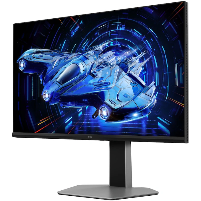 TCL Monitor LED TCL Gaming 27G64, 27 inch, QHD VA, 1 ms, 180 Hz, HDR, Gray - IT-Fashion.ro
