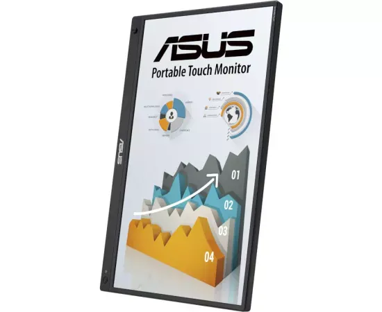 Monitor LED Touch ASUS ZenScreen MB16AHT, 15.6" FHD, 60Hz, 5ms, Black - Imagine 3