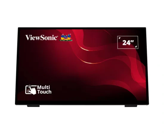 Monitor LED VIEWSONIC TD2465, Touchscreen, 23.8" FHD, VA, 100 Hz, 7 ms, Black - Imagine 1