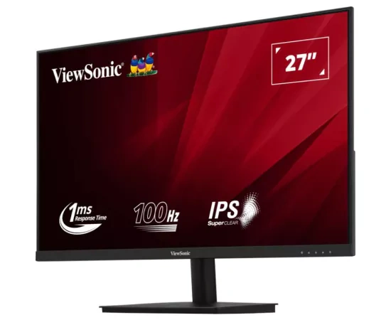 VIEWSONIC Monitor LED VIEWSONIC VA270-H-2, 27" Full HD, IPS, 100 Hz, 1ms, Black - IT-Fashion.ro