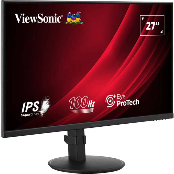 VIEWSONIC Monitor LED VIEWSONIC VA2708-HDJ, 27” Full HD, 100Hz, 5 ms, Negru - IT-Fashion.ro