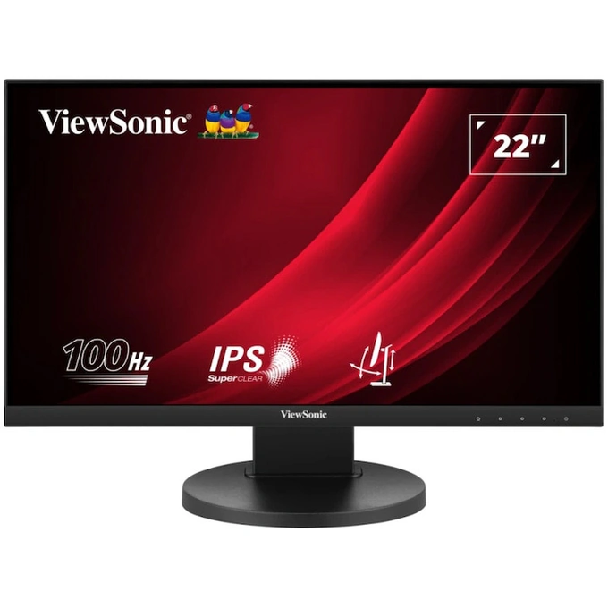 Monitor LED VIEWSONIC VG2208A-HD, 21.5 inch, FHD, IPS, 5 ms, 100 Hz, Black - Imagine 1