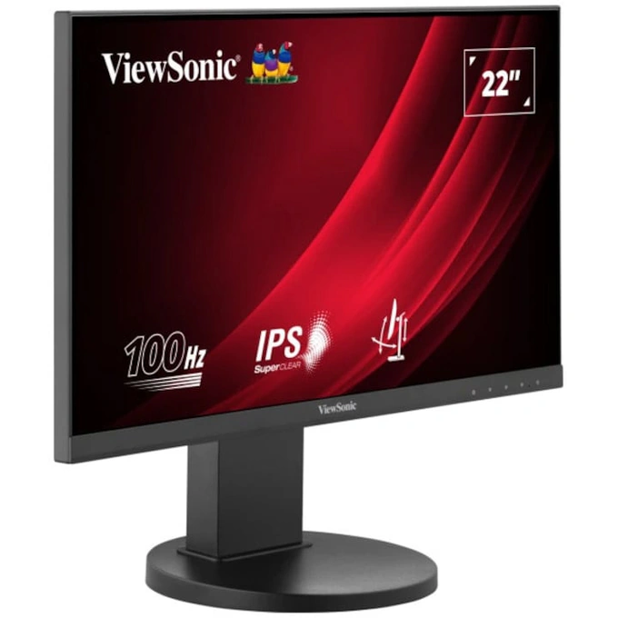 Monitor LED VIEWSONIC VG2208A-HD, 21.5 inch, FHD, IPS, 5 ms, 100 Hz, Black - Imagine 3