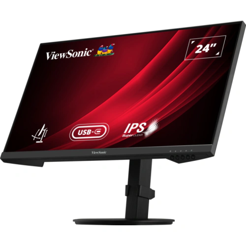 Monitor LED VIEWSONIC VG2409-MHDU-2, 23.8 inch, FHD, IPS, 4 ms, 100 Hz, USB-C, Black - Imagine 3