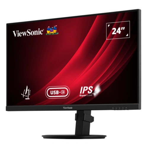 Monitor LED VIEWSONIC VG2409-MHDU-2, 23.8 inch, FHD, IPS, 4 ms, 100 Hz, USB-C, Black - Imagine 4