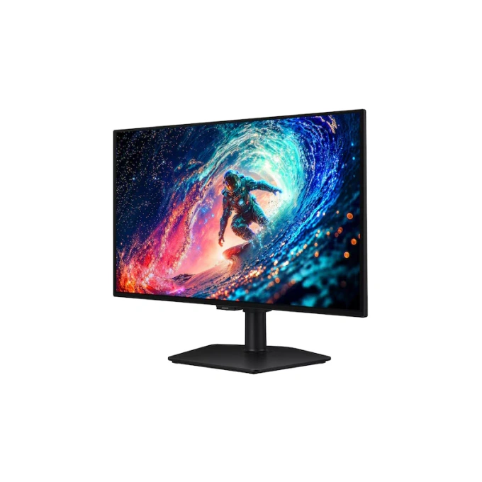 SAMSUNG Monitor OLED Gaming Samsung Odyssey G6 G61SH, 27" QHD, 240Hz, 0.03ms, Negru - IT-Fashion.ro