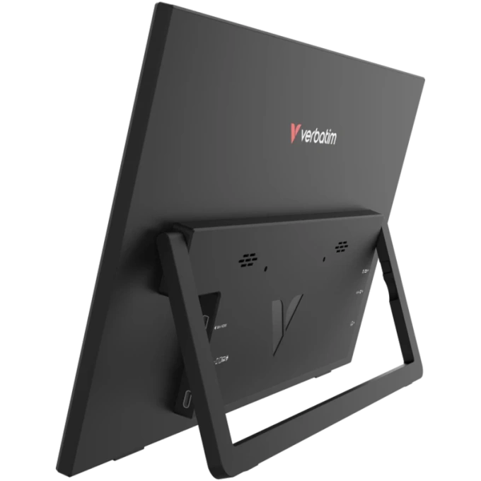 Monitor Portabil VERBATIM 32400, Touchscreen, 14" Full HD, 60Hz, 10 ms, Negru - Imagine 3