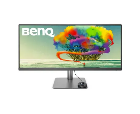 Monitor profesional BenQ PD3420Q 34" QHD IPS LED, 5 ms, 60 Hz, Black/Silver - Imagine 1