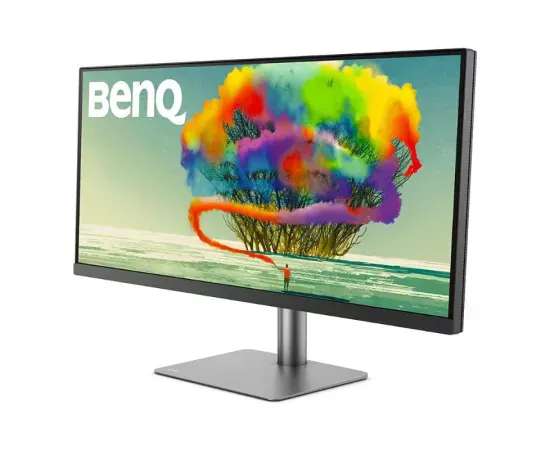 Monitor profesional BenQ PD3420Q 34" QHD IPS LED, 5 ms, 60 Hz, Black/Silver - Imagine 2