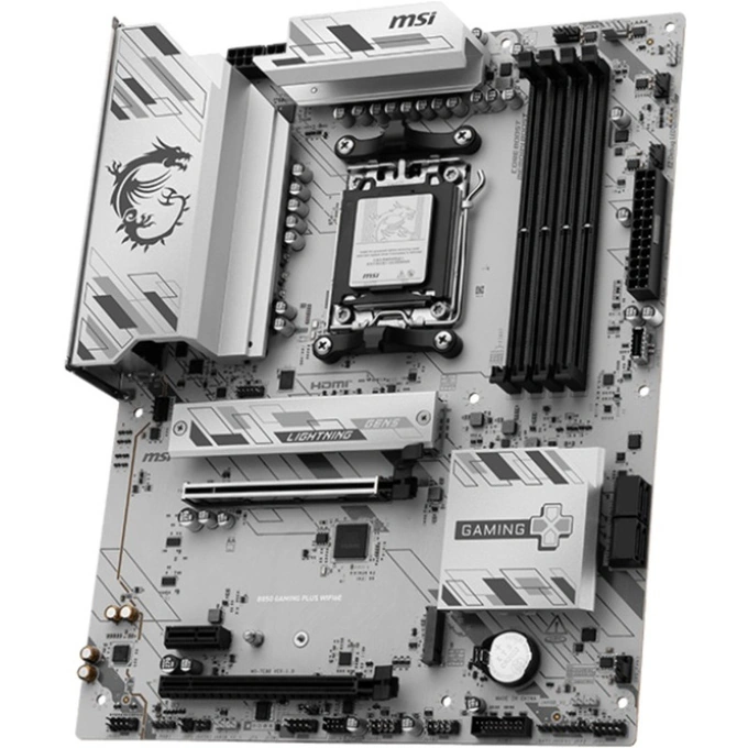 Placa de baza MSI B850 GAMING PLUS WIFI6E, AMD B850, Socket AM5, ATX - Imagine 2