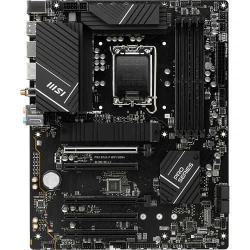 Placa de baza MSI PRO B760-P WIFI DDR4, Intel B760, Socket 1700, ATX - Imagine 2