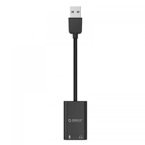 Placa de sunet ORICO SKT2-BK, USB, Black - Imagine 3