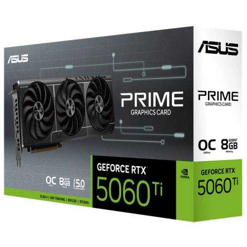 ASUS Placa video ASUS nVidia GeForce RTX 5060 Ti PRIME OC 8GB 90YV0MP0-M0NA00, GDDR7, 128 bit - IT-Fashion.ro